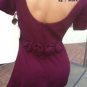 NEW Alusions Evening Burgundy Dress Formal Women's Sz 10