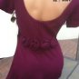NEW Alusions Evening Burgundy Dress Formal Women's Sz 10