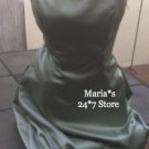 NEW W Too Evening Strapless Dress Formal Satin Women's Sz 8