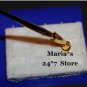 Ivory Beaded Organza Bridal Wedding Pen Set Guest Womens