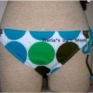 ROXY Dots Bikini Swim Suit Bottom Women's Sz Lg
