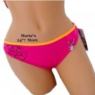 Maia Fuchsia Bikini Swim Suit Bottom Women's Sz Lg
