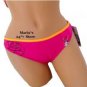 Maia Fuchsia Bikini Swim Suit Bottom Women's Sz Lg