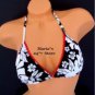 Maia Bikini Floral Halter Swim Suit Top Women's Sz PS
