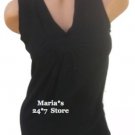 Marina Luna Black Bikini Cover Up Swim Suit Women's Size S