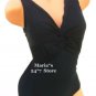 Great Lengths Knotted SWIMSUIT 1 Piece Black Women's Sz 10