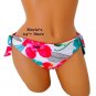 Athena Multi Floral Bikini Swim Suit Bottom Women's 14