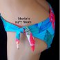 Athena Multi Floral Bikini Swim Suit Bottom Women's Sz 12