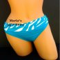 Athena Blue Bikini Swim Suit Bottom Women's Sz 8