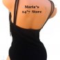 Athena Black 1 Piece Swim Suit Women's Sz 10