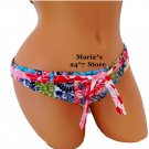 Rampage Multi Color Bikini Bottom Swim Suit Women's XSm
