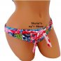 Rampage Multi Color Bikini Bottom Swim Suit Women's XSm