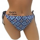 Old Navy Blue Bikini Bottom Swim Suit Women's XLg