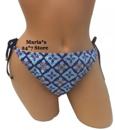 Old Navy Blue Bikini Bottom Swim Suit Women's XLg