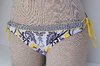 Local Motion Black Bikini Swim Suit Bottom Women's Sm