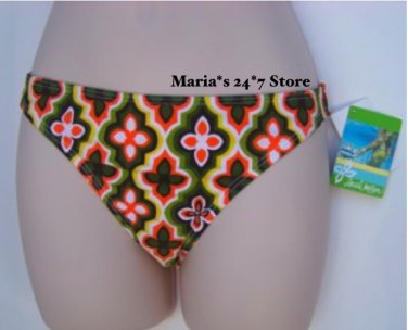 Local Motion Olive Bikini Swim Suit Bottom Women's Sm