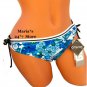 JAG Blue Floral Bikini Bottom Swim Suit Women's Sm