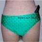 Kenneth Cole Mint Bikini Swim Suit Bottom Women's Sz Med