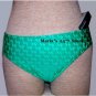 Kenneth Cole Mint Bikini Swim Suit Bottom Women's Sz Med
