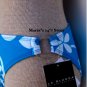 La Blanca Blue Floral Bikini Bottom Swim Suit Women's 10