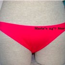 La Blanca Red Bikini Bottom Swim Suit Women's Sz 12