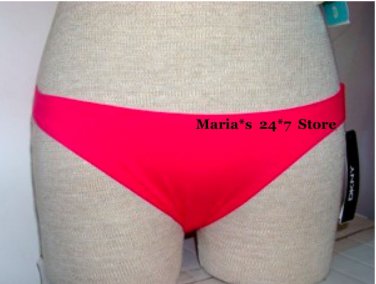 La Blanca Red Bikini Bottom Swim Suit Women's Sz 12