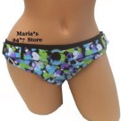 Beach Scene Bikini Swim Suit Bottom Women's Sz Lg