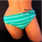 Ralph Lauren Green Bikini Bottom Swim Suit Women's Sz 14