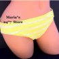 Ralph Lauren Yellow Bikini Bottom Swim Suit Women's Sz 14