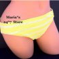 Ralph Lauren Yellow Bikini Bottom Swim Suit Women's Sz 14