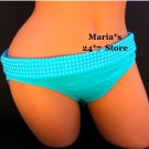 Ralph Lauren Aqua Bikini Bottom Swim Suit Women's Sz 16