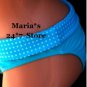 Ralph Lauren Aqua Bikini Bottom Swim Suit Women's Sz 16