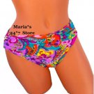 Be Creative Floral Bikini Swim Suit Women's Bottom Sm