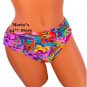 Be Creative Floral Bikini Swim Suit Women's Bottom Sm