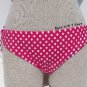 Guess Red & White Dot Bikini Bottom Swim Suit Women's Sz Lg