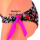 Guess Floral Bikini Bottom Swim Suit Women's Jr Sz S