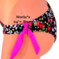 Guess Floral Bikini Bottom Swim Suit Women's Jr Sz S