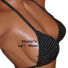 Guess Gold & Black String Bikini Top Swim Suit Women's Sz XS
