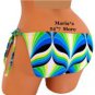 Hula Honey Bikini Swim Suit Women's Bottom Sz Lg