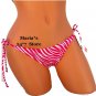 Hula Honey Bikini Fuchsia Bottom Swim Suit Women's Sz XS