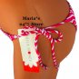 Hula Honey Bikini Fuchsia Bottom Swim Suit Women's Sz XS