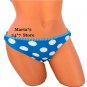 Hula Honey Blue Bikini Swim Suit Bottom Women's Jr Sz XS