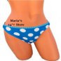 Hula Honey Blue Bikini Swim Suit Bottom Women's Jr Sz XS