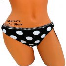 Hula Honey Ring Bikini Swim Suit Bottom Women's Sz XS, XL