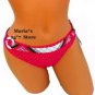 Hula Honey Pink Dot Bikini Swim Suit Bottom Women's Sz  XS, S