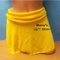 Hula Honey Bikini Yellow Skirt Cover Up Suit Women's Sz Sm