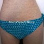 Bitten Teal Dots Bikini Swim Suit Bottom Women's Sz XL