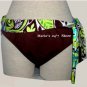 2 Bamboo Brown Bikini Bottom Swim Suit Women's Sz Lg
