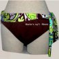 2 Bamboo Brown Bikini Bottom Swim Suit Women's Sz Lg