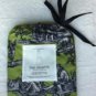 Williams Sonoma Toile Green Apron Set with Pot Holder Mitt